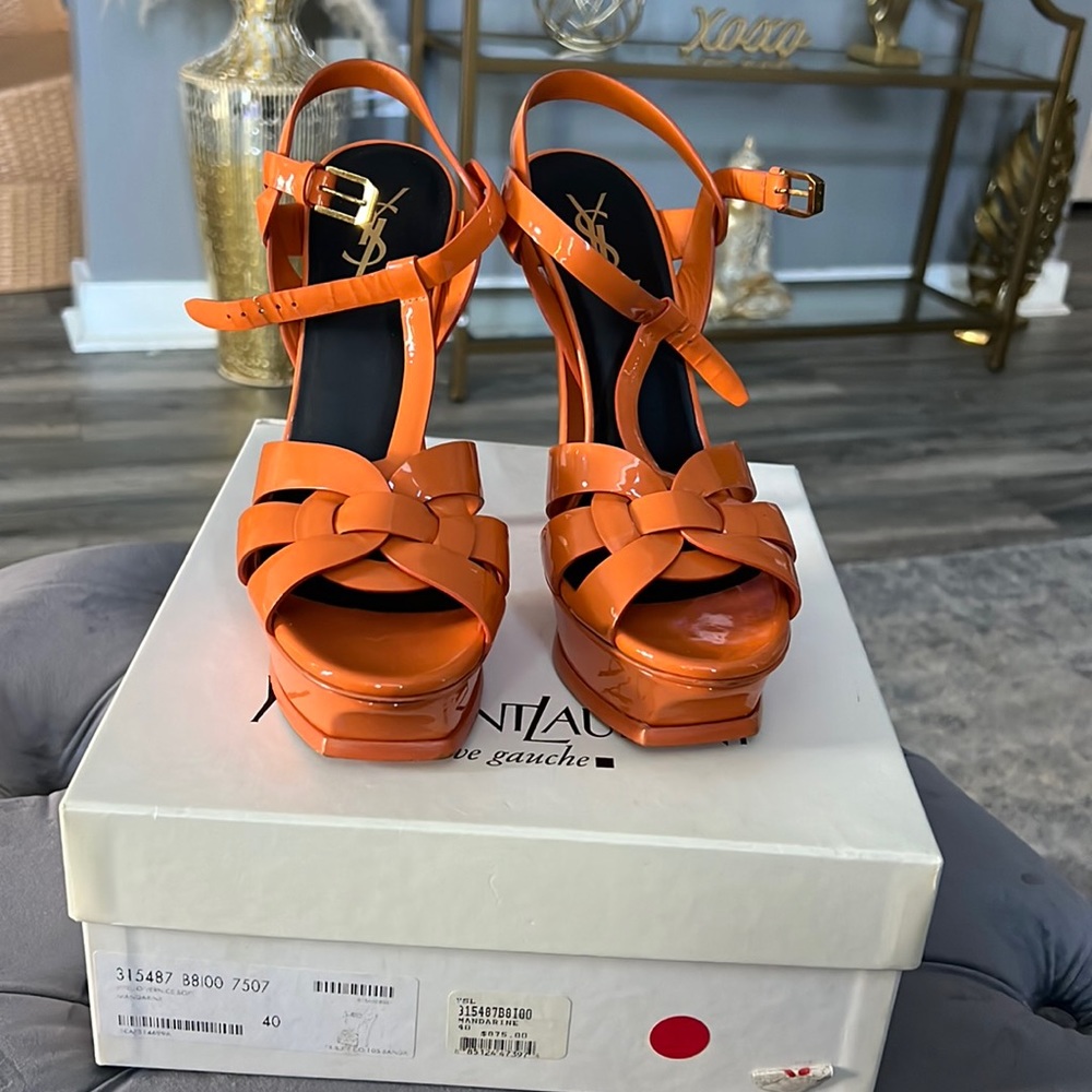 Authentic YSL tribute sandals